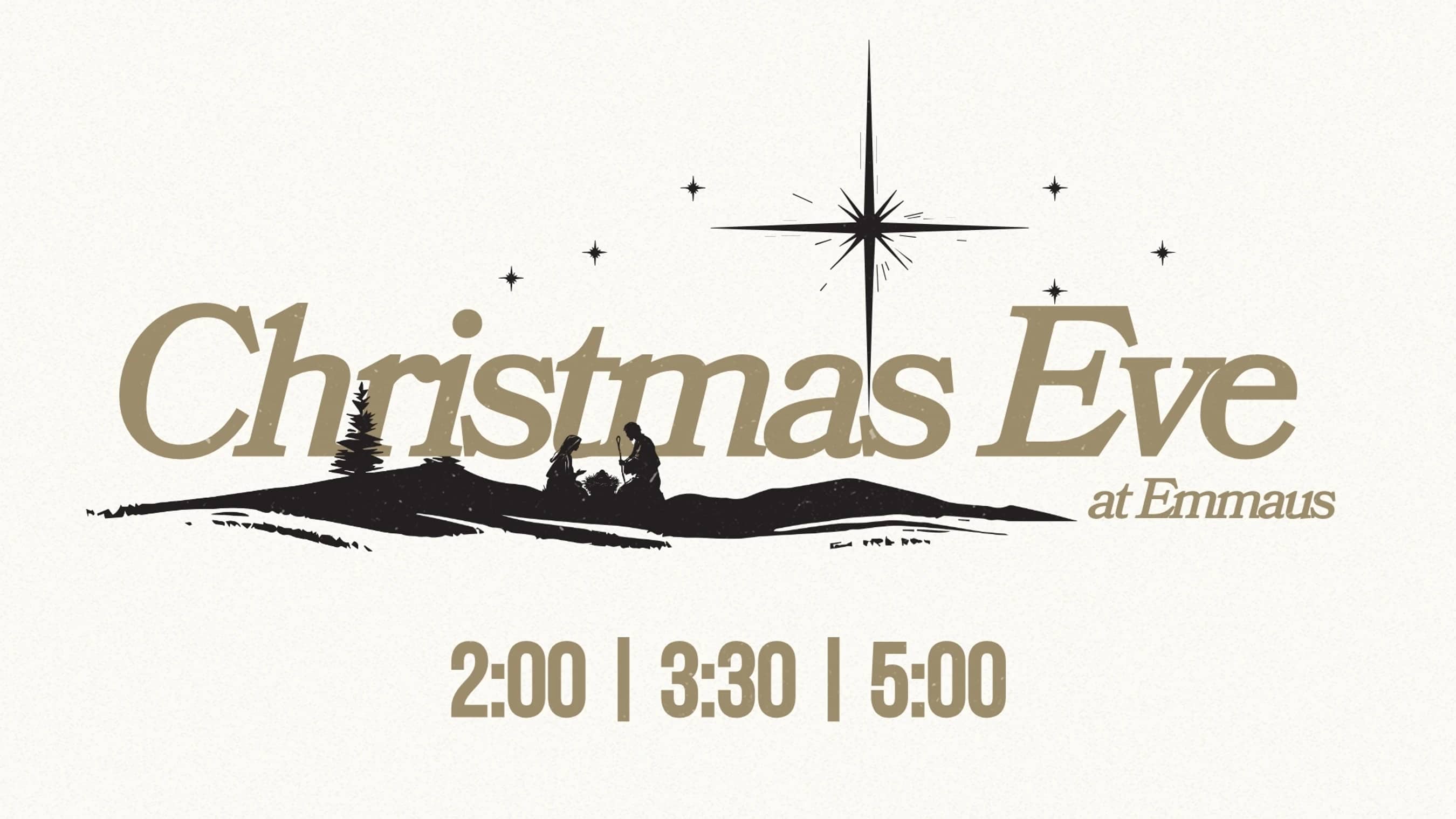 Christmas Eve at Emmaus
